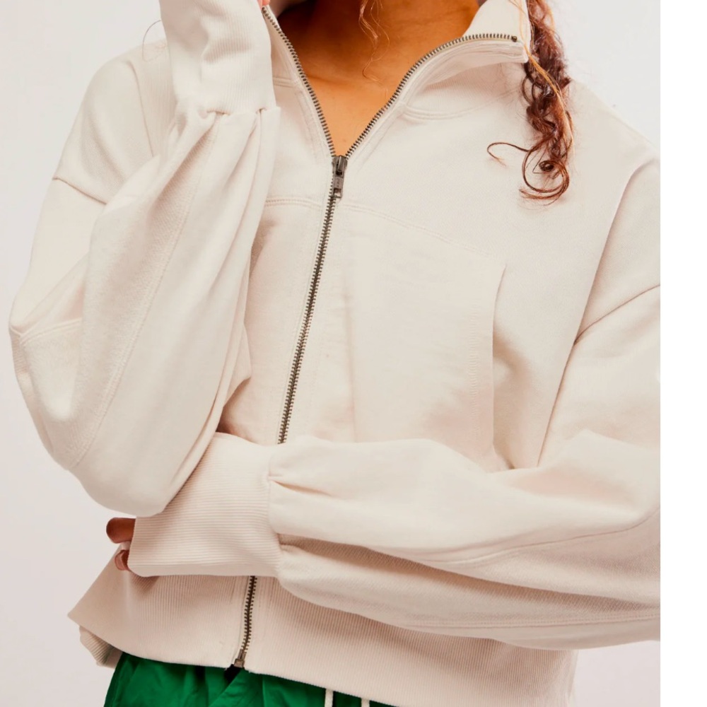 Free People High Jump zip up jacket